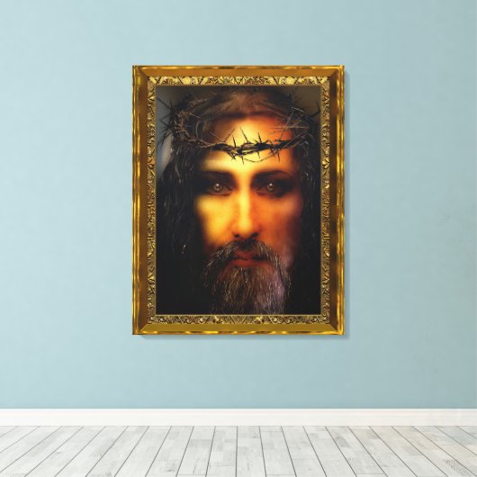Savior Wrapped Canvas Leinwanddruck (Insitu (Holzboden))