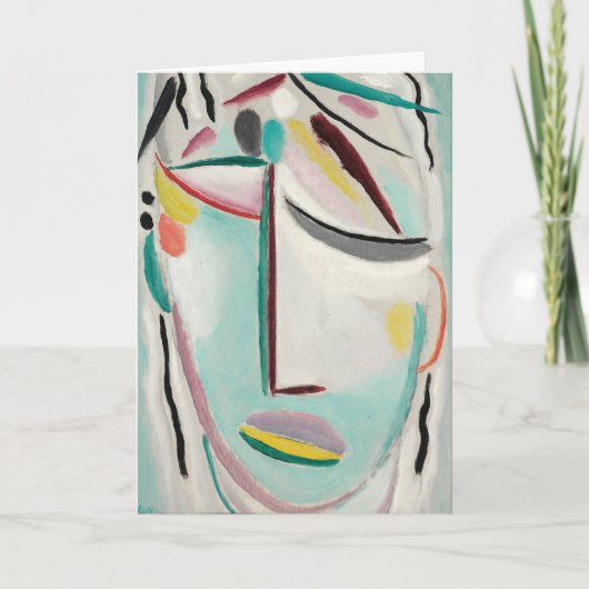 Savior's Head, Martyr | von Jawlensky Karte (Vorderseite)