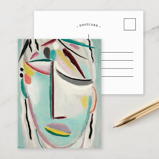 Savior's Head, Martyr | von Jawlensky Postkarte