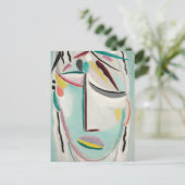 Savior's Head, Martyr | von Jawlensky Postkarte (Stehend Vorderseite)