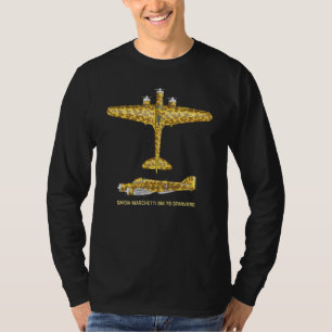 Savoia-Marchetti SM79 Sparviero WW2 italienischer T-Shirt