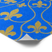 Savon de la Reine Soap Label Poster (Ecke)