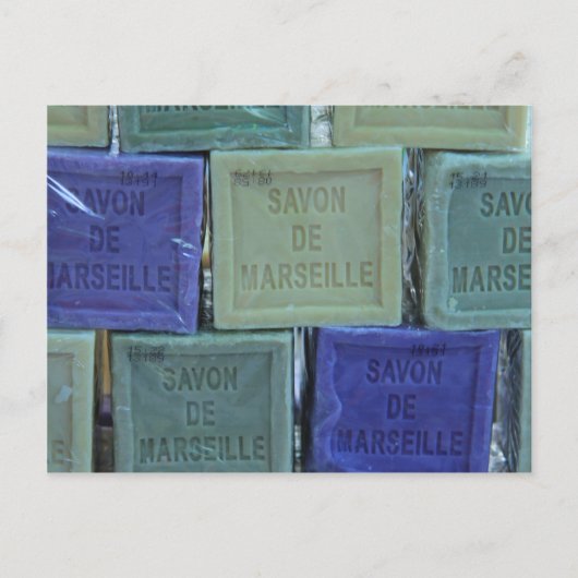 Savon de Marseille Postkarte (Vorderseite)
