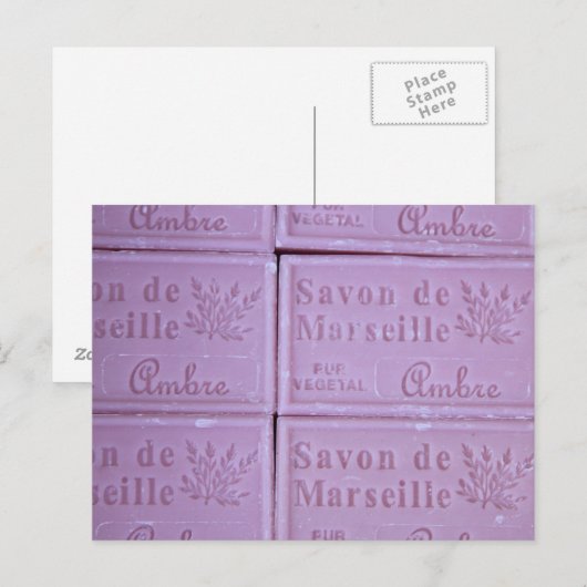 Savon de Provence Postkarte (Vorne/Hinten)