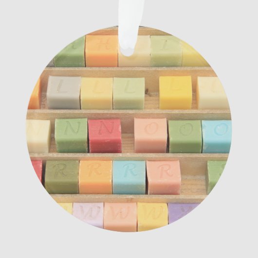 Savon de Provence - Traditionelle französische Sei Ornament (Vorderseite)