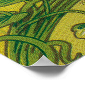 Savon Des Gentils Bebes Soap Label Poster (Ecke)