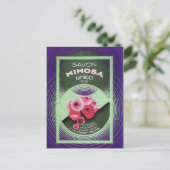 Savon Mimosa Unico 55 Postkarte (Stehend Vorderseite)