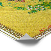 Savon Superfins Soap LabelParis, Frankreich Poster (Ecke)