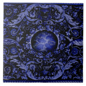 Savonnerie Carpet 1 Fliese (Vorderseite)