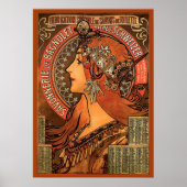 Savonnerie De Bagnolet von Mucha Poster (Vorne)