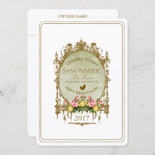 SAVONNERIE ~ Einladungskarte Einladung