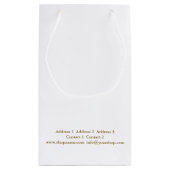 SAVONNERIE ~ Geschenk-, Shop-Beutel Kleine Geschenktüte (Rückseite)