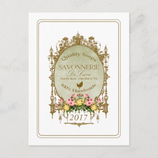 SAVONNERIE ~ Postkarte (Vorderseite)