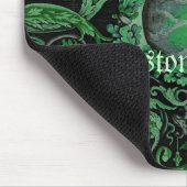 Savonnerie-Teppich 1 (Grün) Mousepad (Ecke)