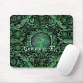 Savonnerie-Teppich 1 (Grün) Mousepad (Mit Mouse)