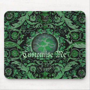 Savonnerie-Teppich 1 (Grün) Mousepad