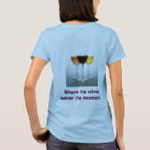 Savor 3 Gläser 2 T-Shirt (Rückseite)