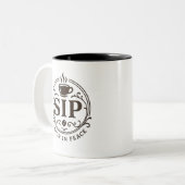 Savor in Peace Coffee Tasse (Vorderseite Links)