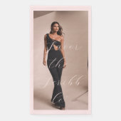 "Savor the Scribble" Papier Napkin Serviette (Vorderseite)