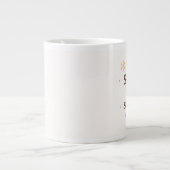 Savor the Season | Candy Cane Christmas Mug Jumbo-Tasse (Vorderseite)
