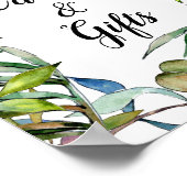 Savory Olive Toskana Hochzeit Poster (Ecke)