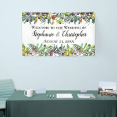Savory Olives Toskanische Hochzeit Wasserfarbe Wil Banner (Messeveranstaltung)