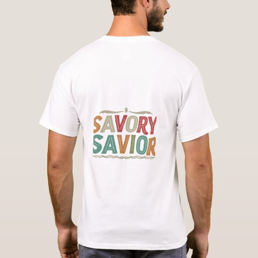Savory Savior T-Shirt (Rückseite)