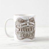Savory Student Tees Hand Drawn Chalkboard Kaffeetasse (Links)