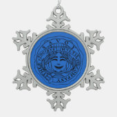 Savoy blue Snowflake ornament (Vorderseite)
