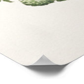 Savoy Cabbage Poster (Ecke)