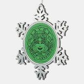 Savoy green Snowflake ornament (Rechts)