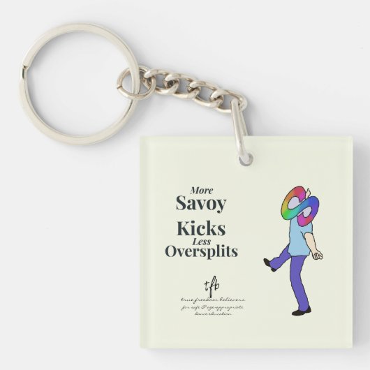Savoy Kicks vs. Oversplits Schlüsselanhänger (Vorderseite)