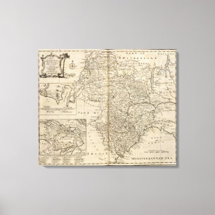 Savoy, Piemont, Montferrat Leinwanddruck