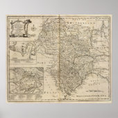 Savoy, Piemont, Montferrat Poster (Vorne)