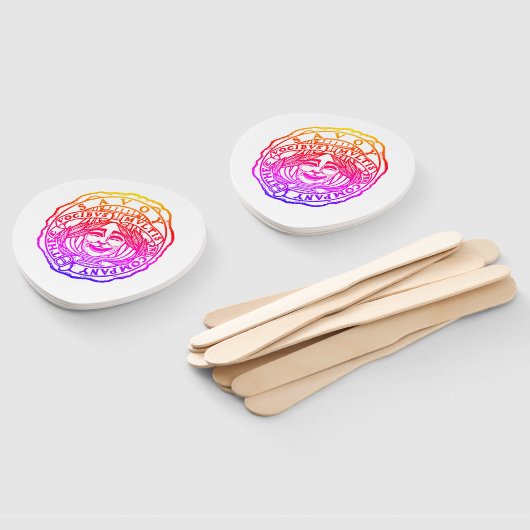 Savoy Rainbow Fan Fächer (Non-assembled)