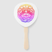 Savoy Rainbow Fan Fächer (Rückseite)