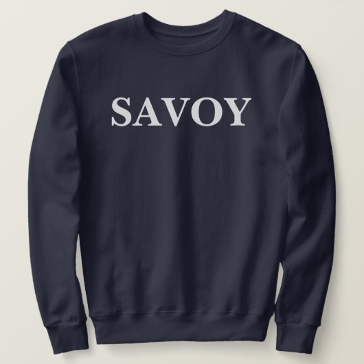 Savoy-Sweatshirt Sweatshirt (Design vorne)