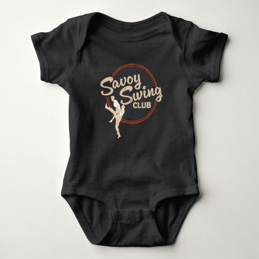 Savoy Swing Club Baby Strampler (Vorderseite)