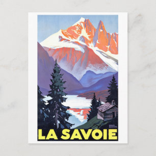 Savoyen, Französische Alpen, Frankreich, Berg im S Postkarte
