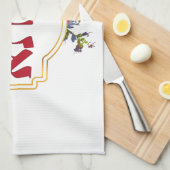 Savta - Großmutter auf Hebräisch  Geschirrtuch (Viertel Falte)