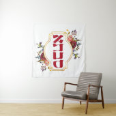 Savta - Großmutter auf Hebräisch Wandteppich (Beispiel (Horizontal))