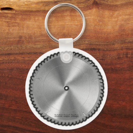 Saw Blade Schlüsselanhänger (Vorderseite)