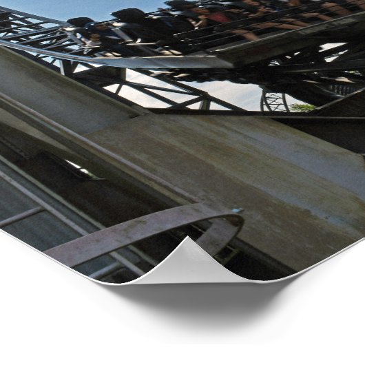 SAW: Der Rutsch | Thorpe Park Resort Poster (Ecke)