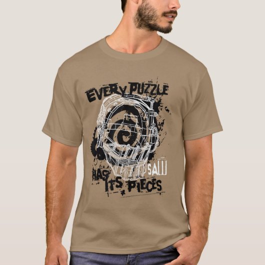 Saw Every Puzzle Has Its Pieces Horror Movie retro T-Shirt (Vorderseite)