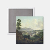 Saw Mill in Norwegen, 1827 Magnet (Vorderseite/Rückseite)