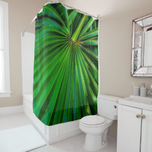 Saw Palmetto Fan Duschvorhang