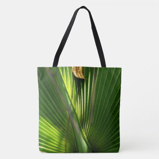 Saw Palmetto und Leaf Tasche (Vorderseite)