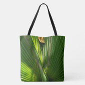 Saw Palmetto und Leaf Tasche (Rückseite)