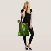 Saw Palmetto und Leaf Tasche (Am Model)