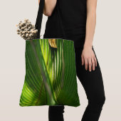 Saw Palmetto und Leaf Tasche (Von Nahem)